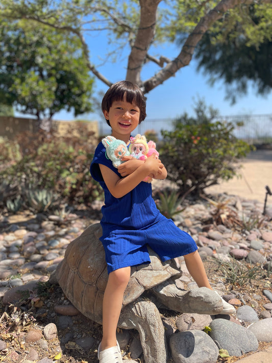 男童套装2025新款大童高端服装训练休闲夏潮短裤韩版高级简约痞帅