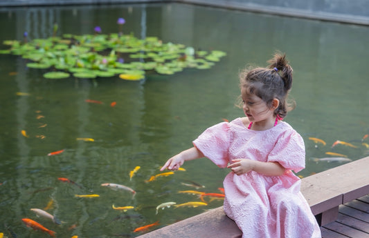 女童连衣裙2025夏季新款童装裙子夏装法式蝴蝶结短袖